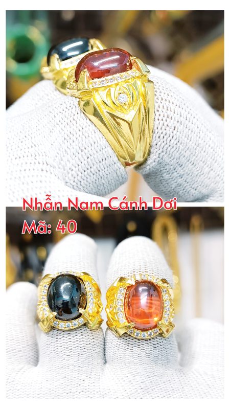 Nhẫn nam cánh dơi_Mã 40