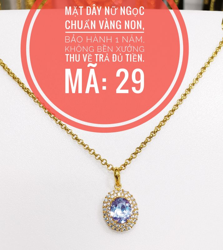 Mặt nữ ngọc đủ màu_ Mã 29