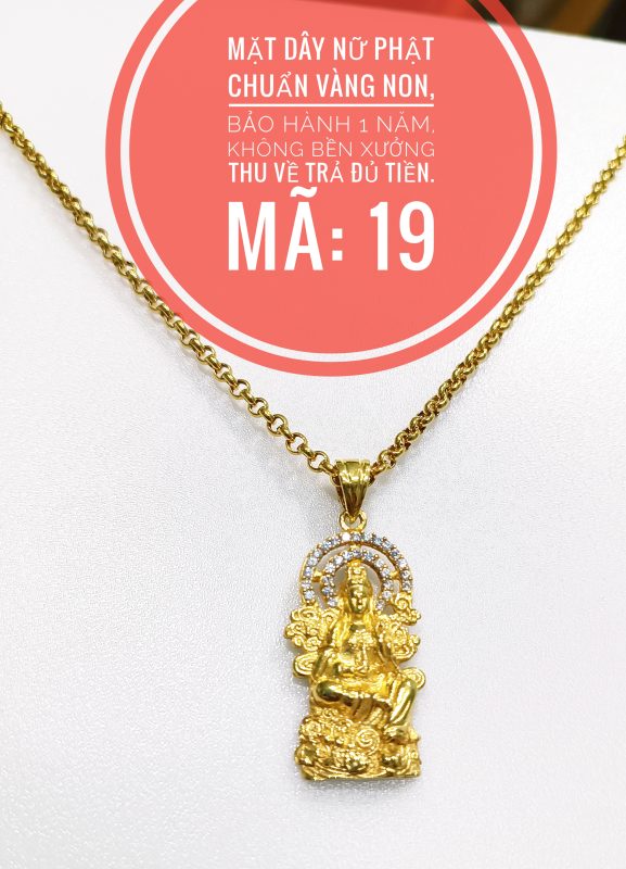 Mặt dây mẹ quan thế âm_Mã 19