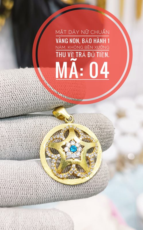 Mặt dây nữ hoa_Mã 04