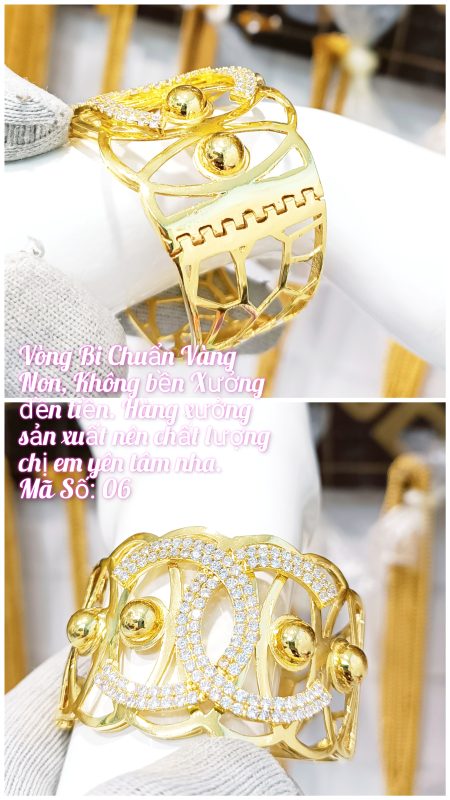 Vòng bi đính đá_ Mã 06