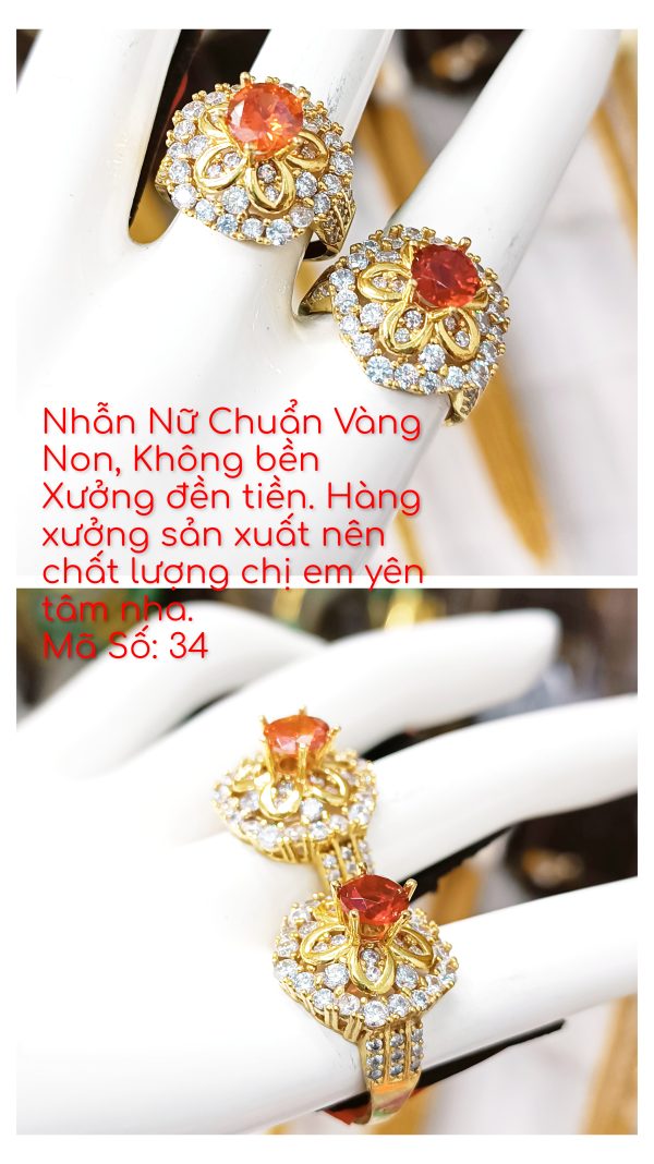 Nhẫn nữ_ Mã 34