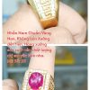 Nhẫn nam đính đá tự nhiên