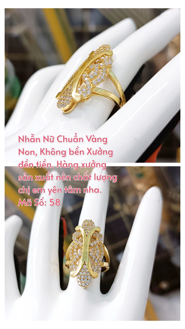 Nhẫn nữ_ Mã 58