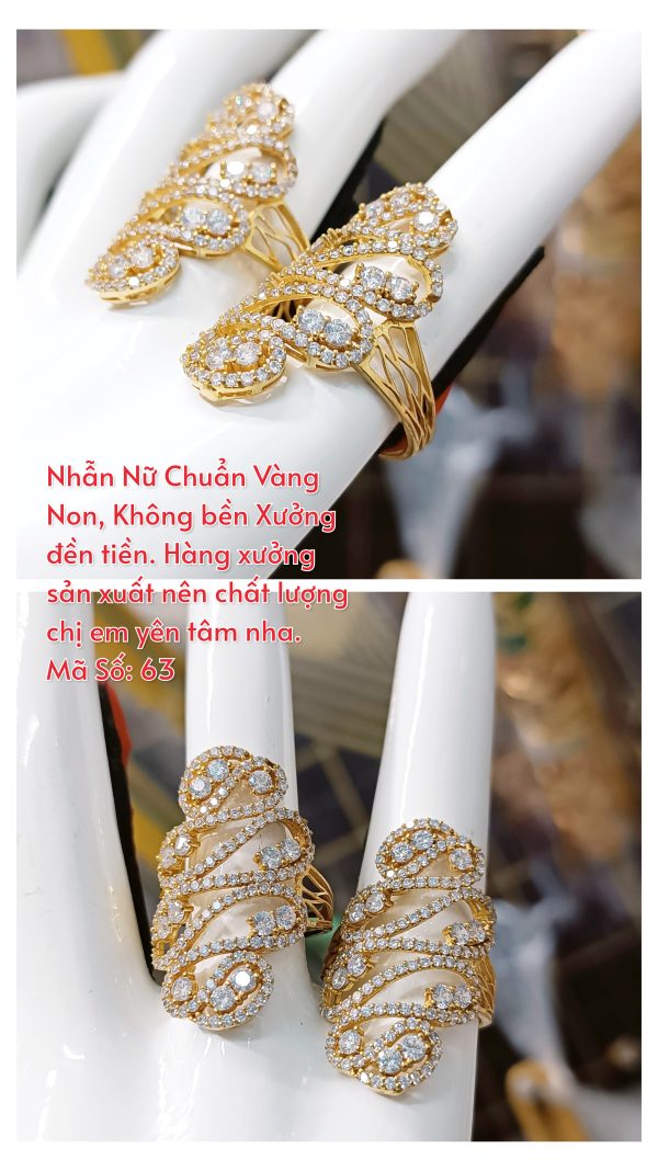Nhẫn nữ sang trọng_ Mã 63