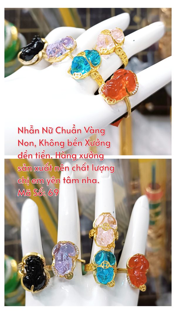 Nhẫn nữ tì hưu_ Mã 69