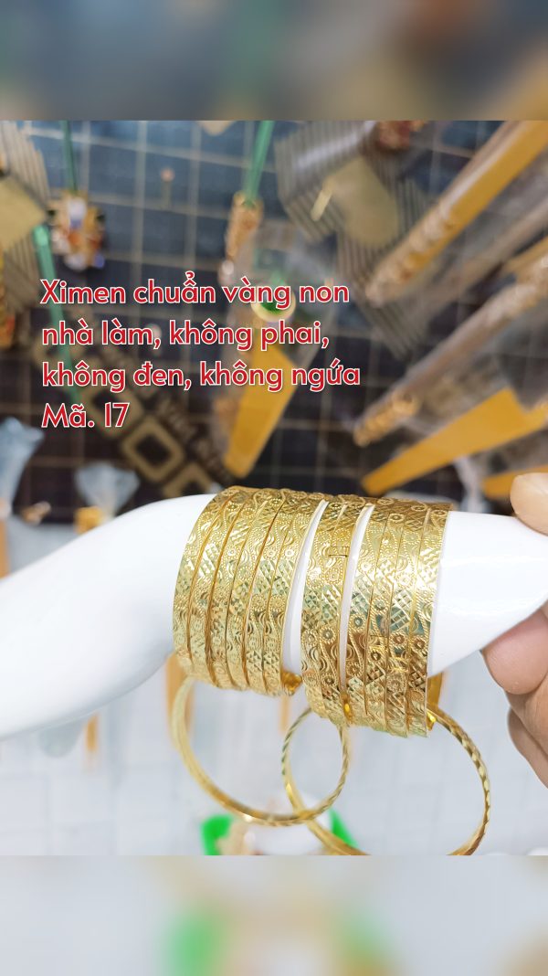 Vòng ximen bảng 5 li có khóa_ Mã 17
