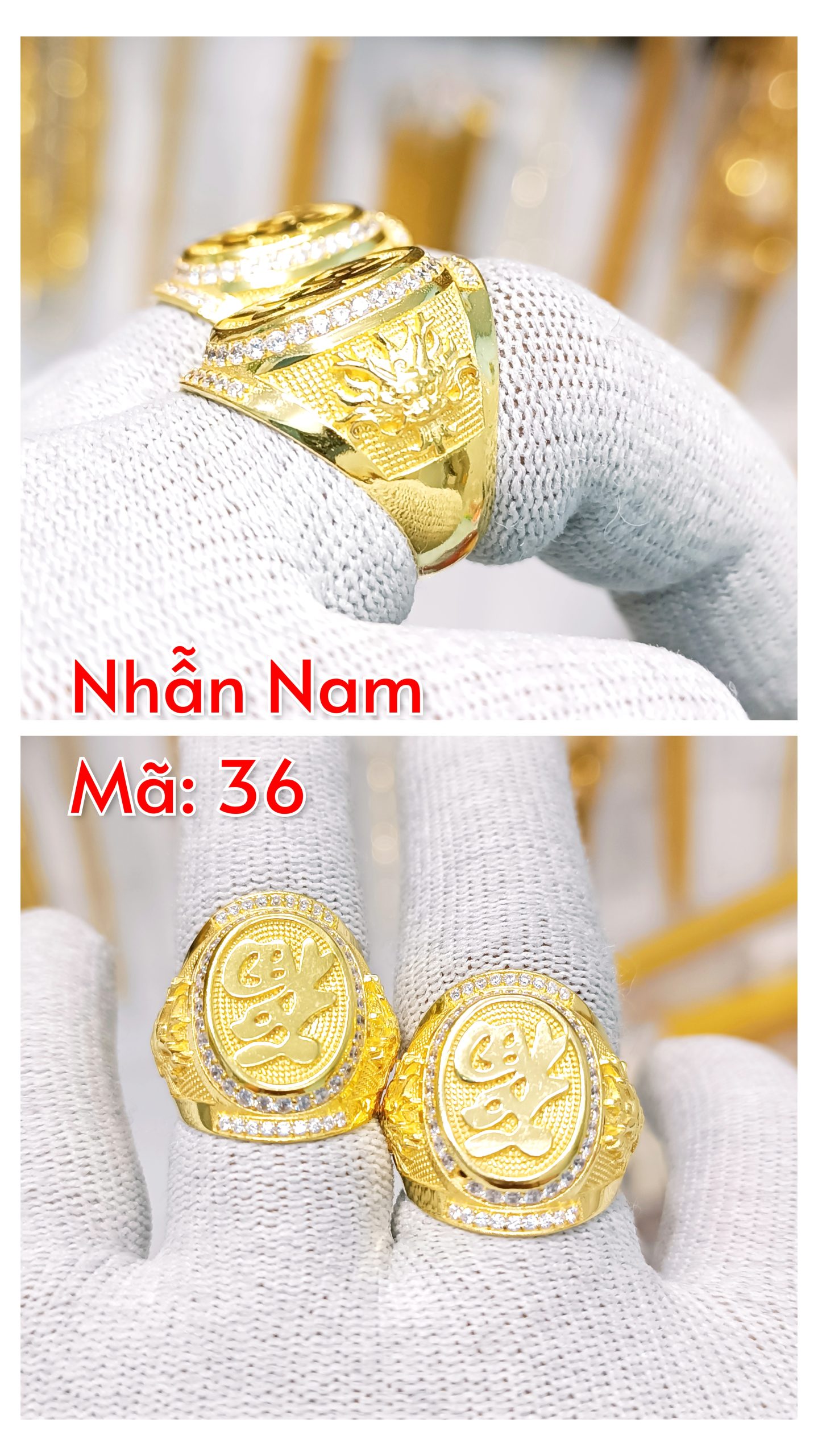 Nhẫn nam_Mã 36 Nhẫn nam_Mã 36