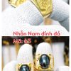 Nhẫn nam đính đá_Mã 43