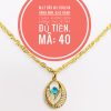 Mặt dây nữ lưới đính đá_ Mã 40