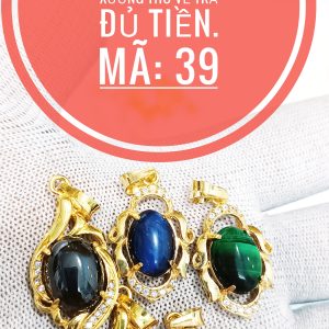 Mặt dây nữ ngọc ruby đủ màu_ Mã 39