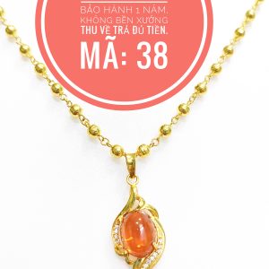 Mặt dây nữ ngọc ruby_ Mã 38