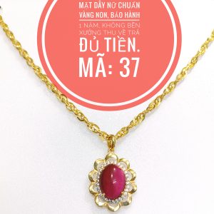 Mặt dây nữ hoa hướng dương_ Mã 37