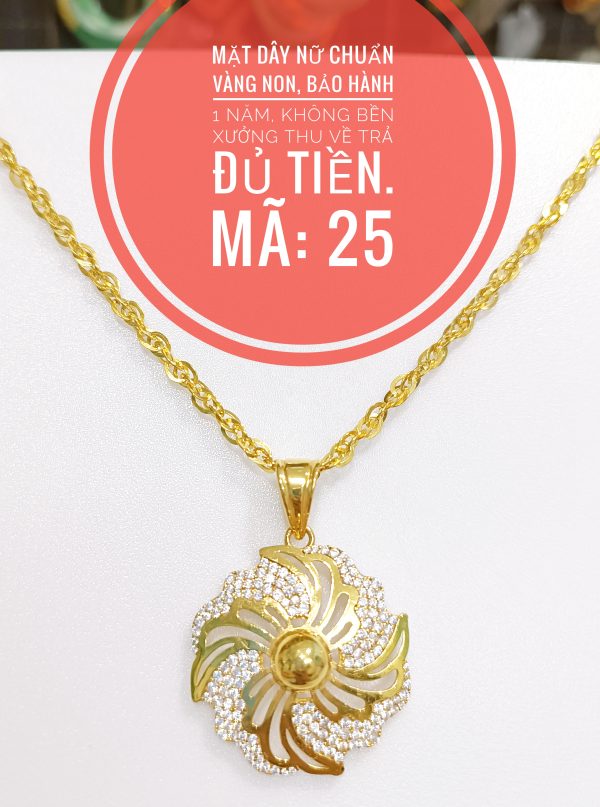 Mặt dây lốc xoáy_ Mã 25