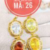 Mặt dây nữ ngọc ruby đủ màu_ Mã 26