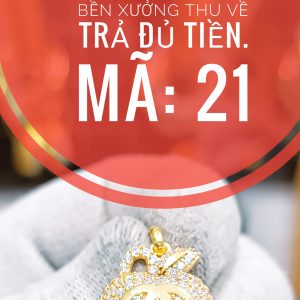 Mặt dây táo chờ neo_ Mã 21