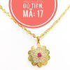 Mặt dây hoa đồng tiền_ Mã 17