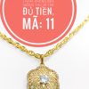 Mặt dây đính đá_Mã 11