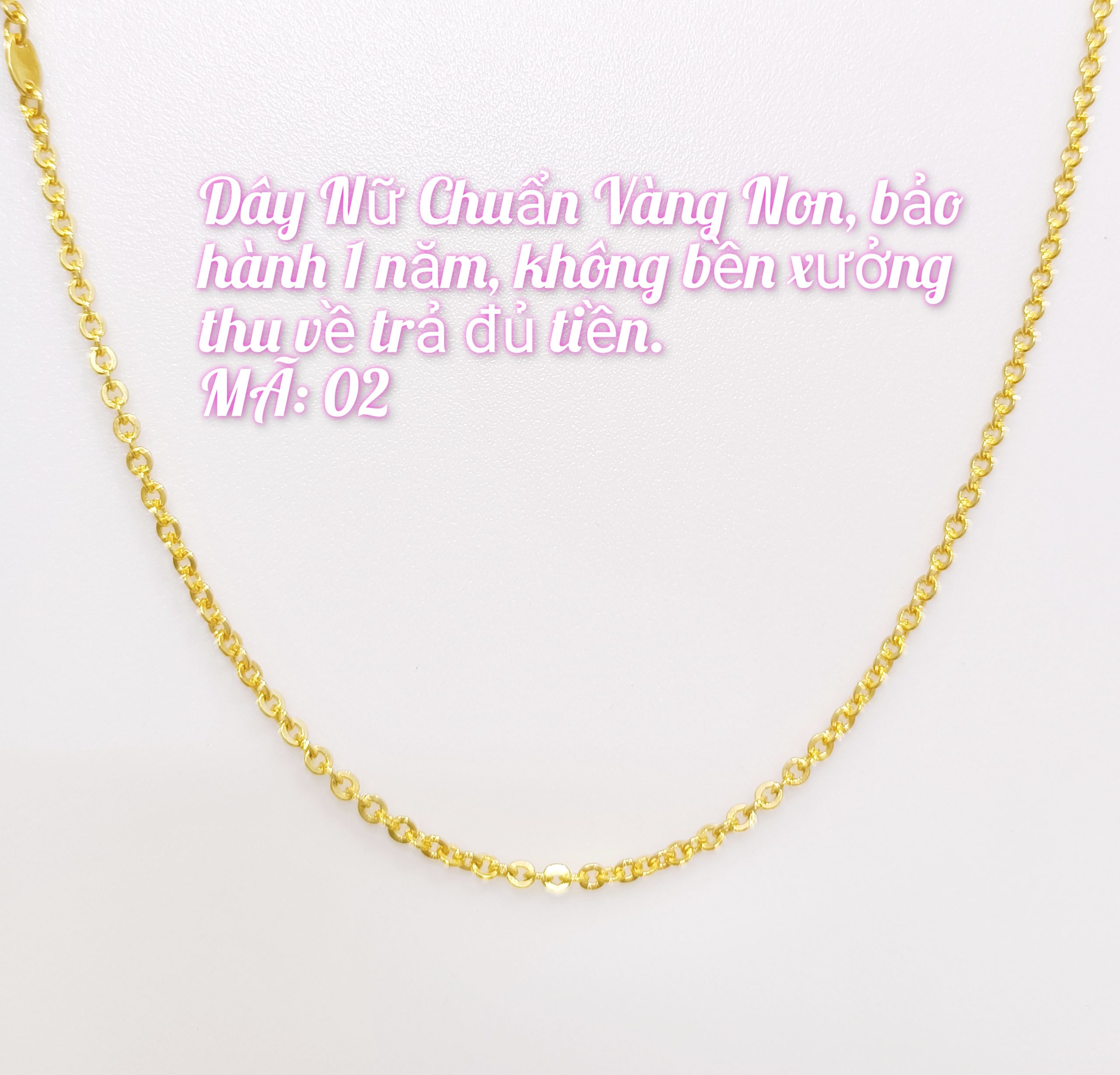 Dây nữ_ Mã 02 Dây nữ_ Mã 02