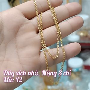 DÂY XÍCH NHỎ. NẶNG 3 CHỈ